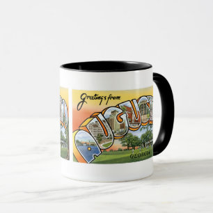 Mug Salutations d'Augusta, GA ! Carte postale