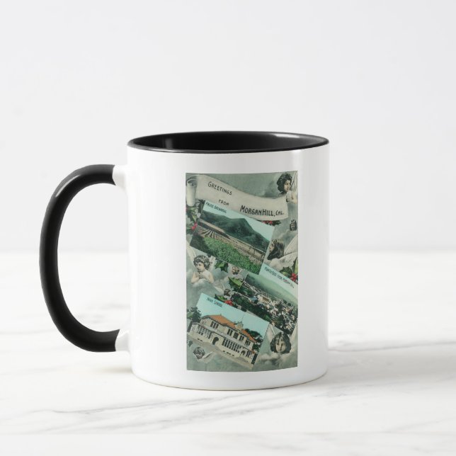 Mug Salutations de avec vues Pittoresques (Gauche)