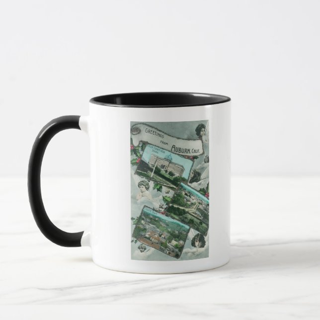 Mug Salutations de avec vues PittoresquesAuburn, CA (Gauche)