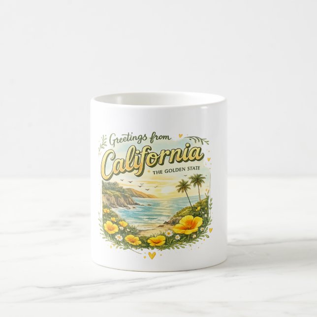 Mug Salutations de Californie (Centre)