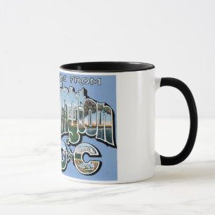 Mug Salutations de DC de Washington ! Carte postale