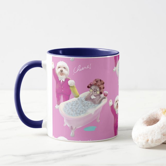 Mug Salutations de détente (Avec donut)