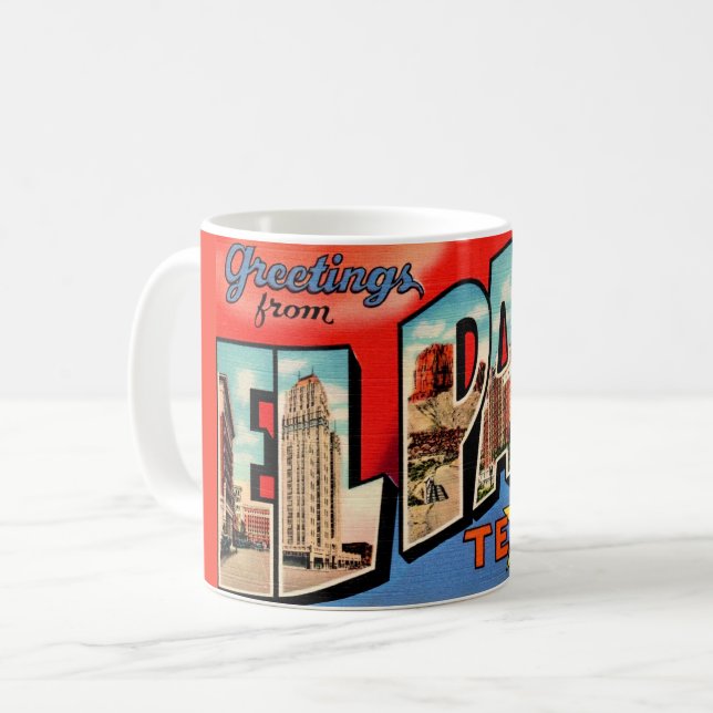 Mug Salutations de El Paso (Devant gauche)