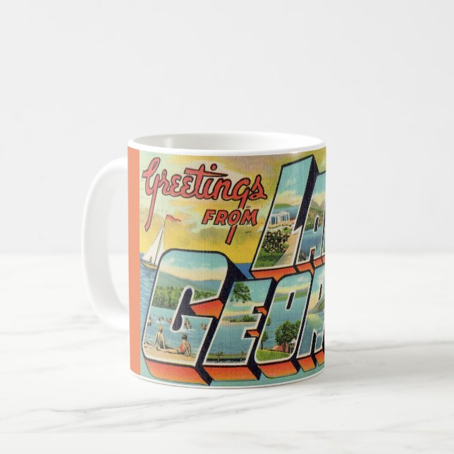 Mug Salutations de Lake George  (Devant gauche)