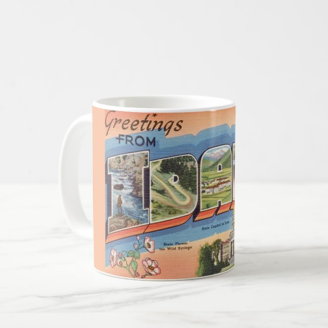 Mug Salutations de l'Idaho (Devant gauche)