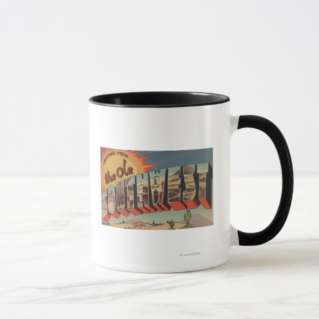 Mug Salutations de l'Ole Southwest (Droite)