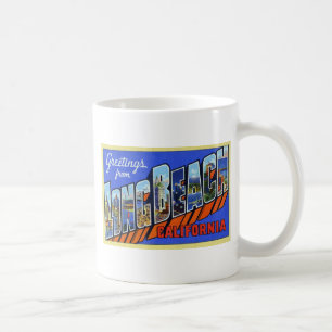 Mug Salutations de Long Beach la Californie