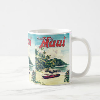 Mug Salutations De Maui, Hawaii