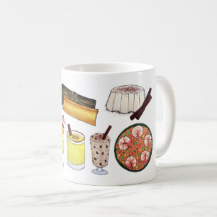 Mug Salutations de Porto Rico Carribean Island Foods