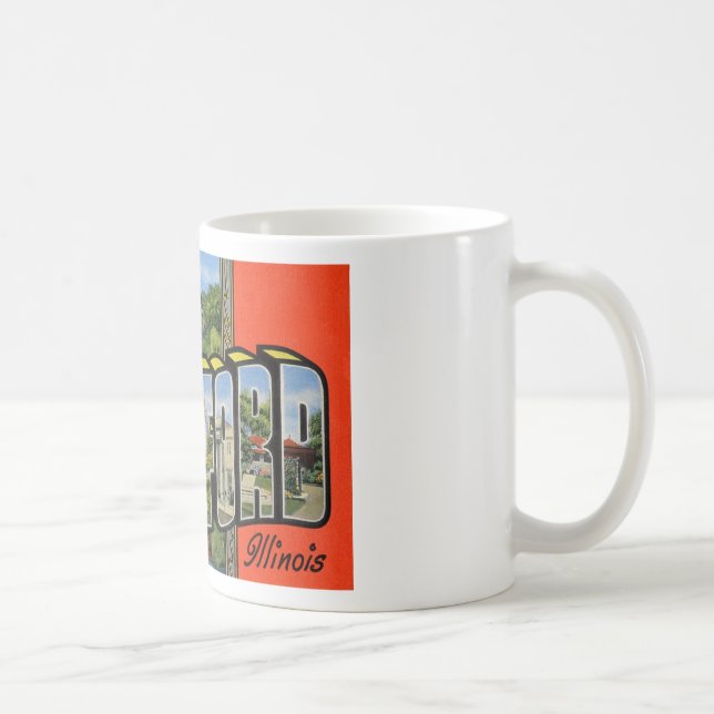 Mug Salutations de Rockford l'Illinois (Droite)