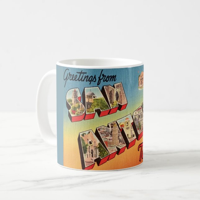 Mug Salutations de San Antonio (Devant gauche)