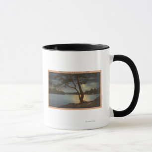 Mug Salutations de Sumterville, la Floride - lune