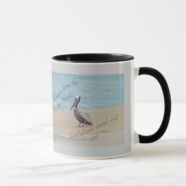 Mug Salutations des banques extérieures OBX NC (Droite)