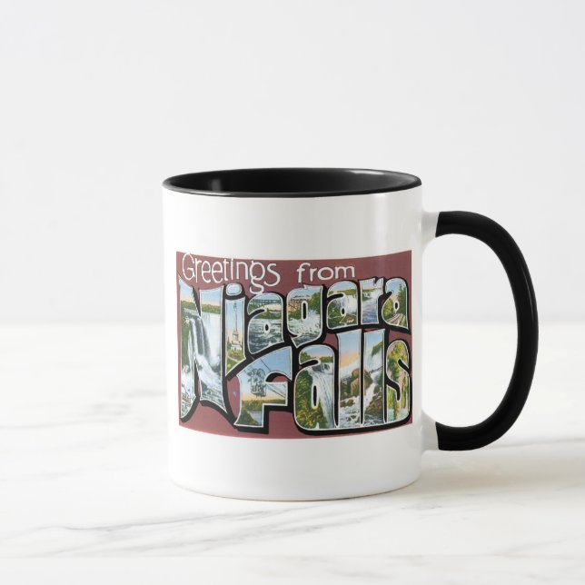 Mug Salutations des chutes du Niagara ! (Droite)