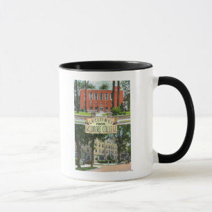 Mug Salutations des scènes d'université de Skidmore