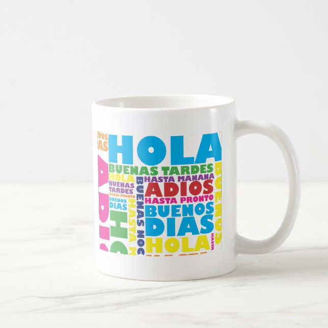 Mug Salutations espagnoles (Droite)