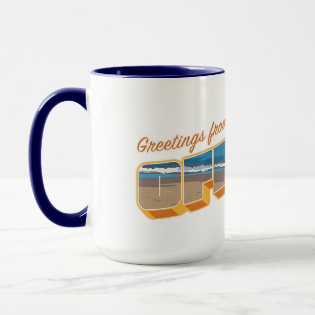 Mug Salutations hors ligne (Gauche)