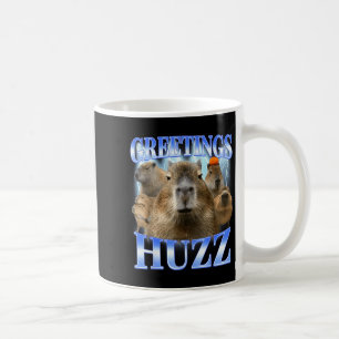 Mug Salutations huzz capybara pour les hommes de la ge