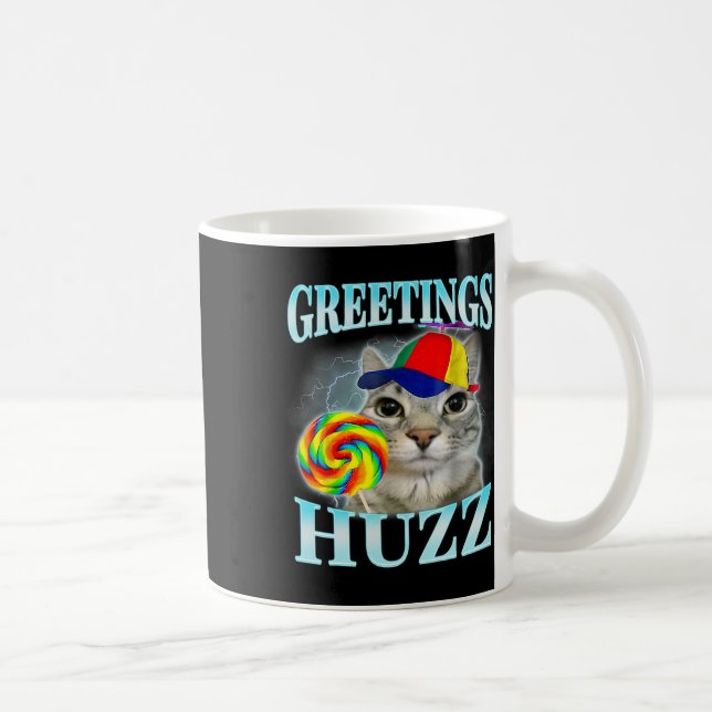 Mug Salutations Huzz Drôle Gen Z Gen Alpha Argot Meme  (Droite)