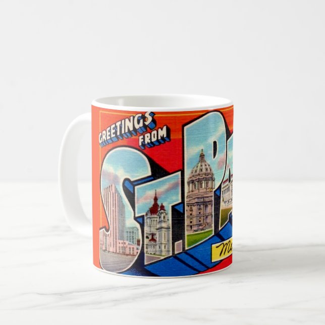 Mug Salutations St Paul MN (Devant gauche)