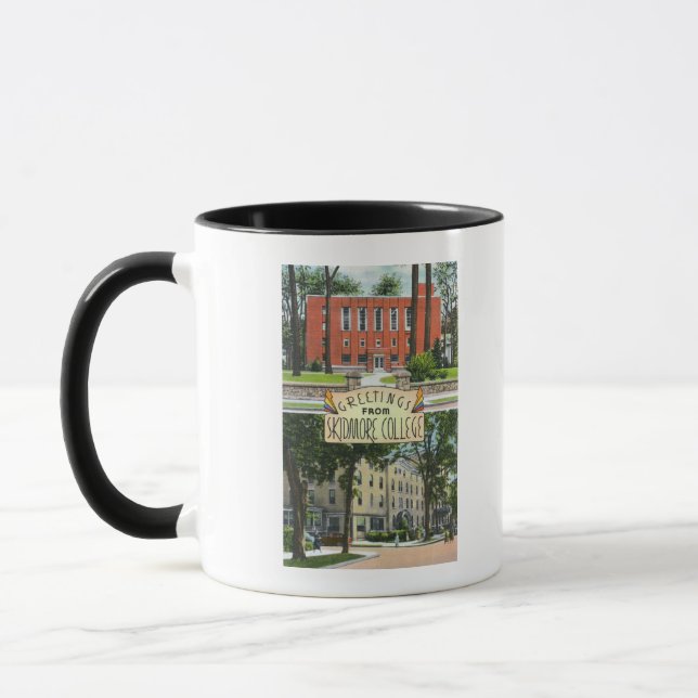 Mug Salutations sur les scènes de Skidmore College (Gauche)