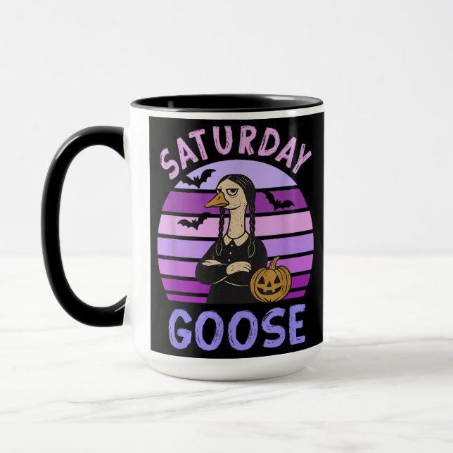 Mug Samedi Goose Funny Goose Halloween (Gauche)