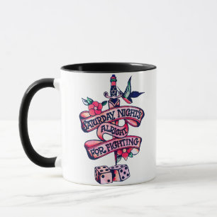 Mug Samedi soir, ça va pour combattre