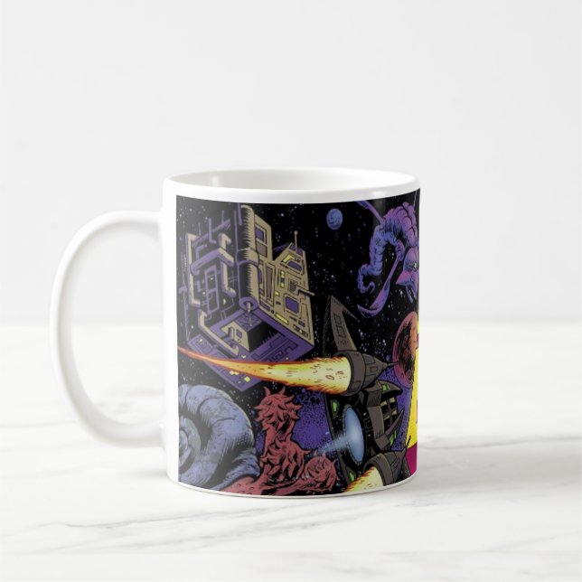 Mug Samedi soir LOGO MAGNIFIÉ par opéra de l'espace ! (Gauche)