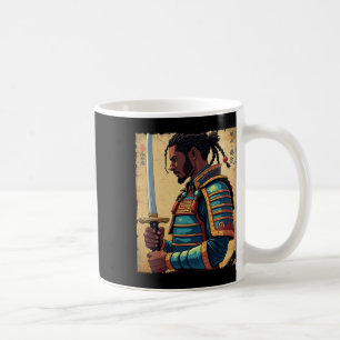 Mug Samouraï Africain Vintage Afro Américain Bushido G