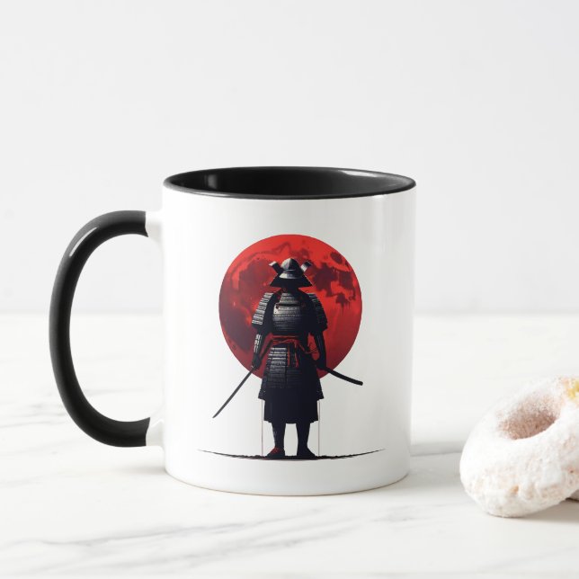 Mug Samouraï japonais (Avec donut)