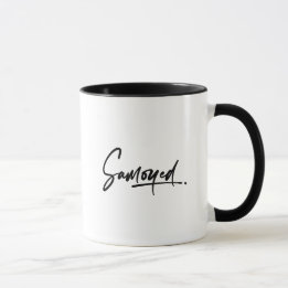 Mug Samoyed - Elegant, Chic, Minimalist Dog Lover
