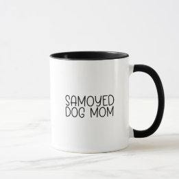 Mug Samoyed Mom - Simple, Chic, Minimalist Dog Lover