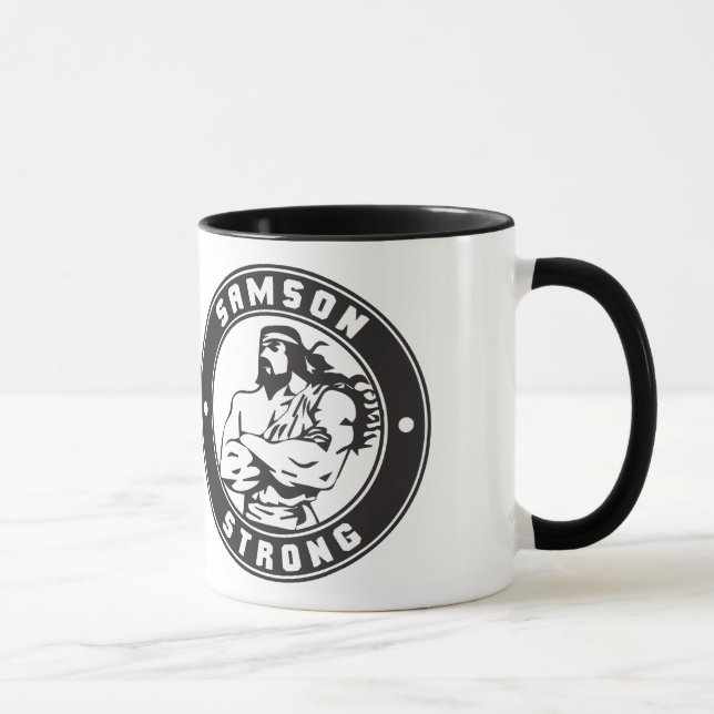 Mug Samson Strong - Bodybuilding Crest (Droite)