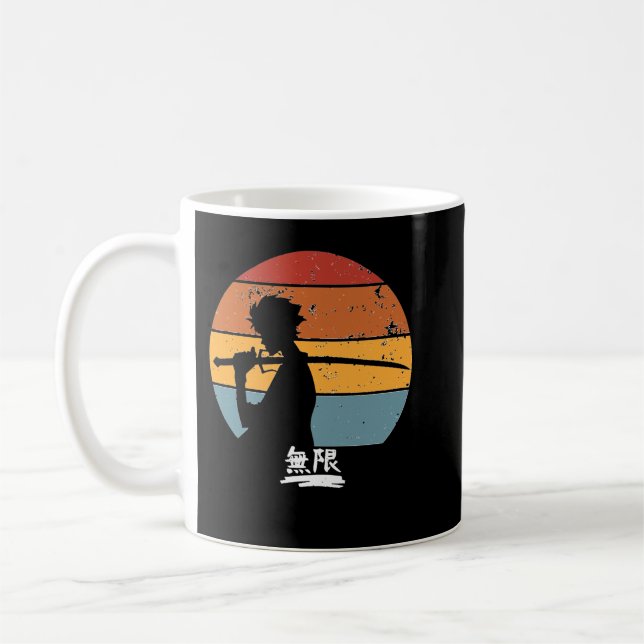 Mug Samurai Champloo Mugen Sunse  Silhoue  e Mugen Sam (Gauche)