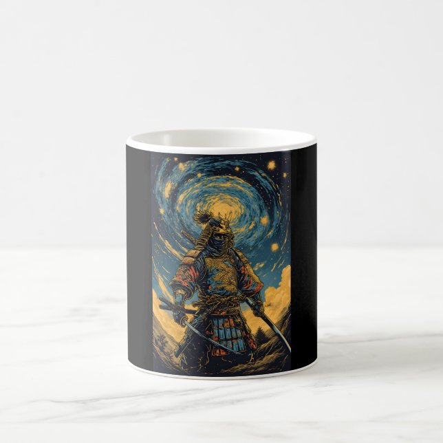 Mug Samurai En Colère, Horreur, Combat, Amusant (Centre)