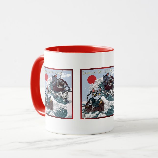 Mug Samurai  Warrior Cats (Devant gauche)