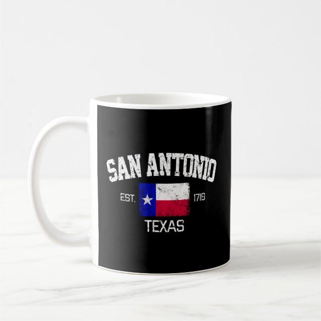 Mug San Antonio Texas Est 1718 (Gauche)