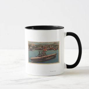 Mug San Diego, CA - porte-avions de la marine