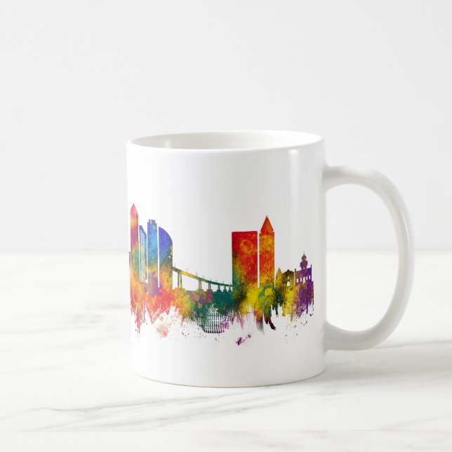 Mug San Diego California Horizon (Droite)