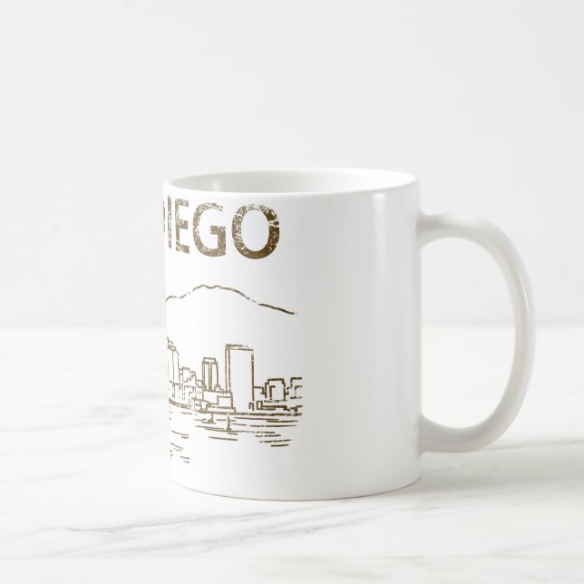 Mug San Diego vintage (Droite)