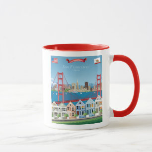Mug San Francisco, CA   la ville par la baie
