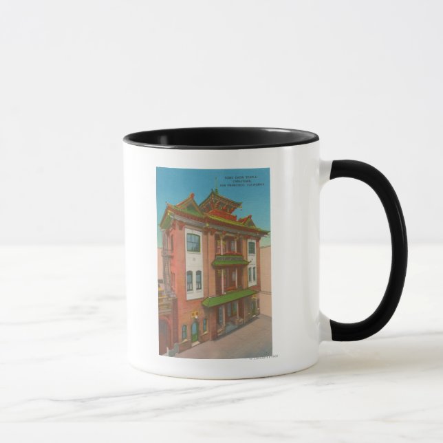 Mug San Francisco, CAKong Chow Temple à Chinatown (Droite)