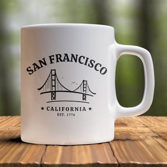 Mug San Francisco California Beatiful Landscape (Créateur téléchargé)