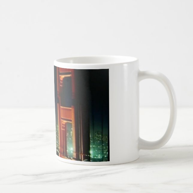 Mug San Francisco et un morceau du pont de Goldengate, (Droite)