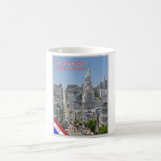 Mug San Francisco - Filbert Street - États-Unis - (Centre)