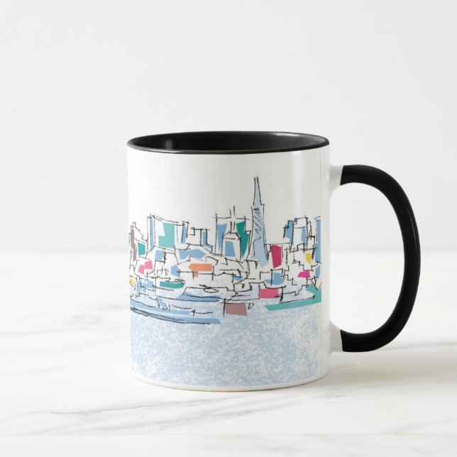 Mug San panoramique Franciso, CA (Droite)