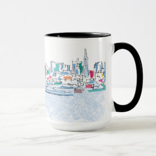 Mug San panoramique Franciso, CA