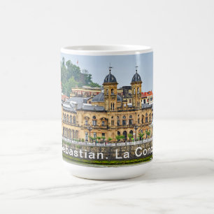 Mug San Sebastian. Vue de la baie de conque de La.