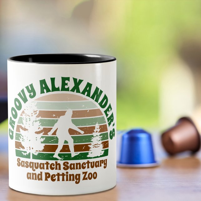 Mug Sanctuaire Funny Sasquatch Personnalisé (Créateur téléchargé)