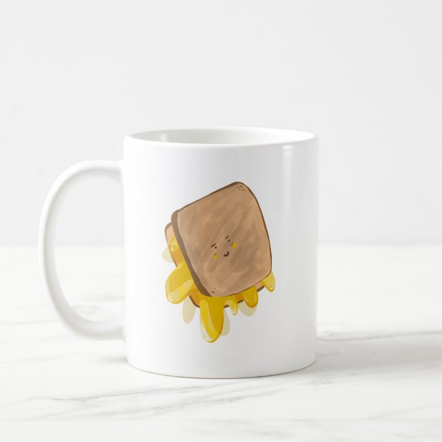 Mug Sandwich au séchage au fromage grillé (Gauche)